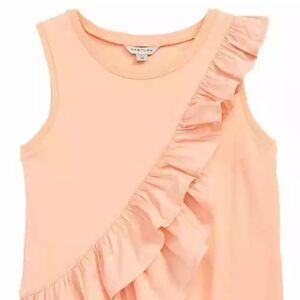 Girl's Habitual Calista Ruffle Tank Top